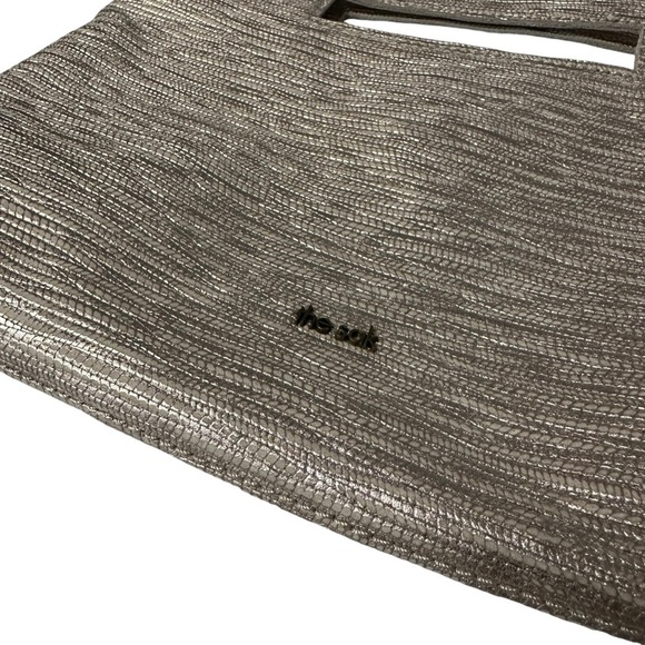 The Sak Linden Crossbody Clutch Handbag, Light Shimmer Gold - Picture 8 of 10